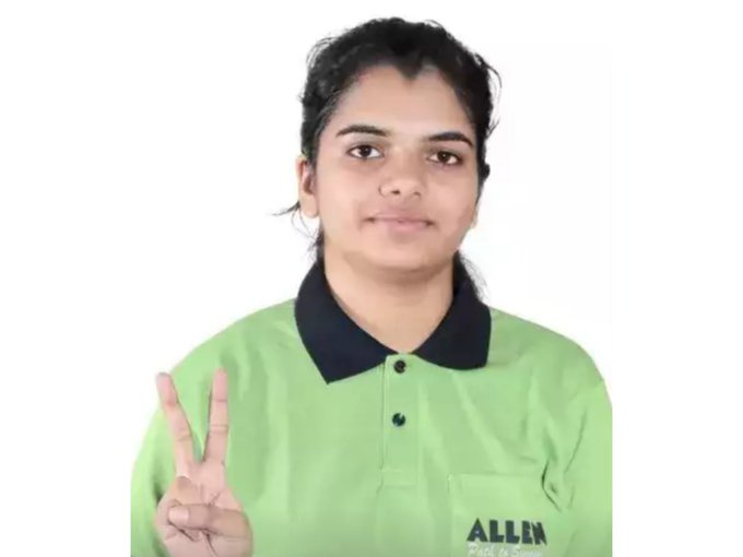 Results declared for medical entrance exam NEET-UG, Tanishka from Rajasthan  is AIR 1 - Kashmir Dot Com