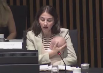 The youngest attendee at the EU Council was a Swedish minister’s 3-month-old baby